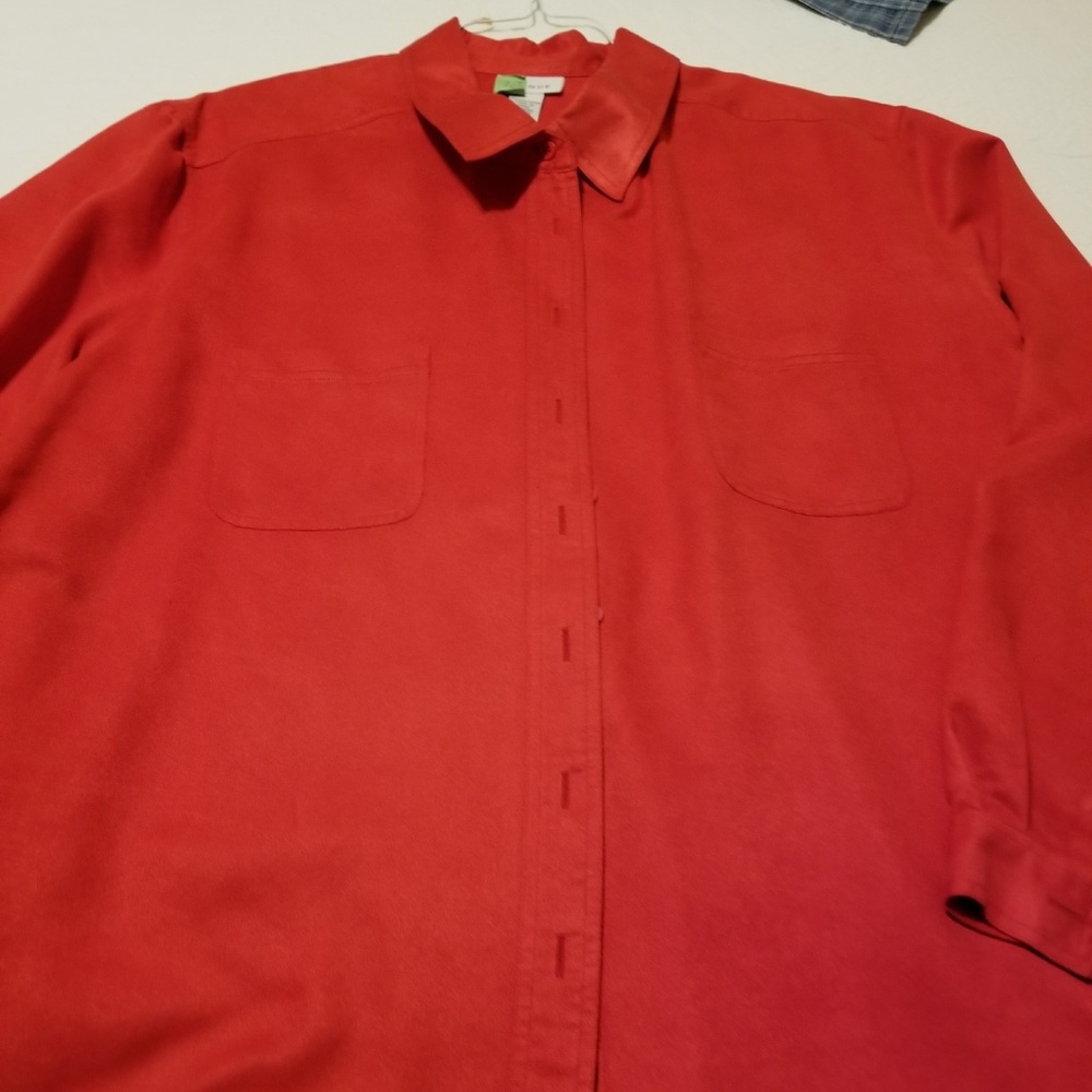 Red Women's Blouse